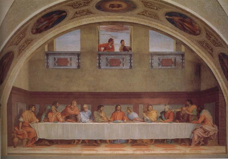 Andrea del Sarto Last supper china oil painting image